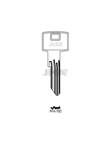 LLAVE JMA ACERO PFA 10D (C)