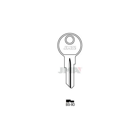 LLAVE JMA ACERO BS 9 (C)