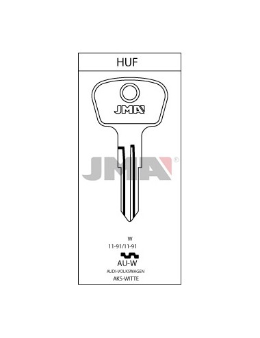 LLAVE JMA ACERO AU W (C)