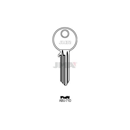 LLAVE JMA ACERO ABU 71D (C)