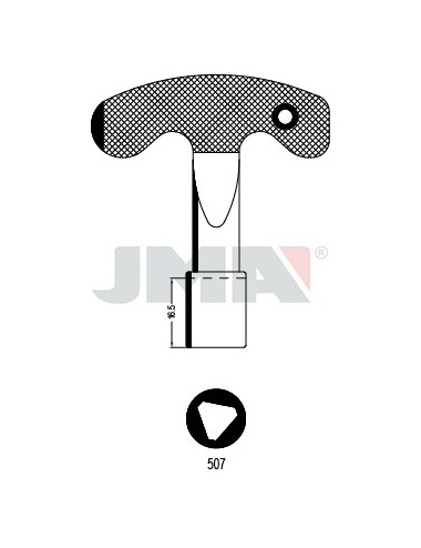 LLAVE JMA CIERRES 507-8.5