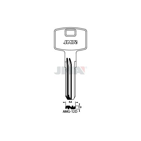 LLAVE JMA SEGUR. AMG 12D