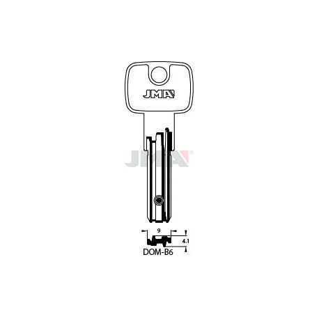 LLAVE JMA SEGUR. DOM B6