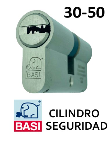 BASI CILINDRO SEGURIDAD 30X50 NIQ