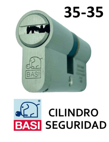 BASI CILINDRO SEGURIDAD 35X35 NIQ
