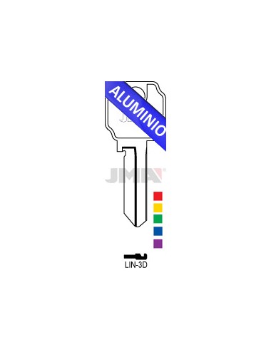 LLAVE JMA ALUM. LIN 3D