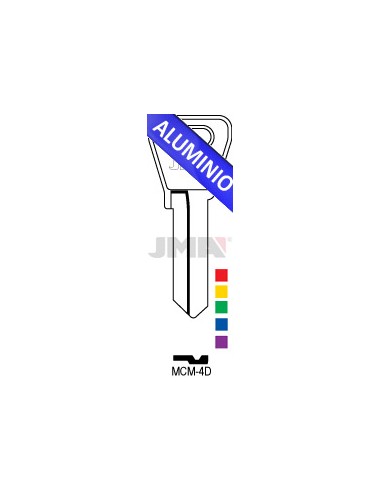 LLAVE JMA ALUM. MCM 4D