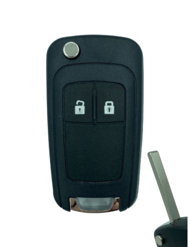 CARCASA OP4BC2  -P/ OPEL  U02PL-2BA - CH05KS (PLEGABLE 2 BOTONES)