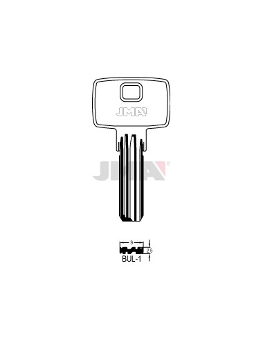 LLAVE JMA SEGUR. BUL 1