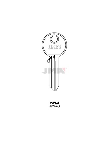 LLAVE JMA ACERO JPM 4D (C)