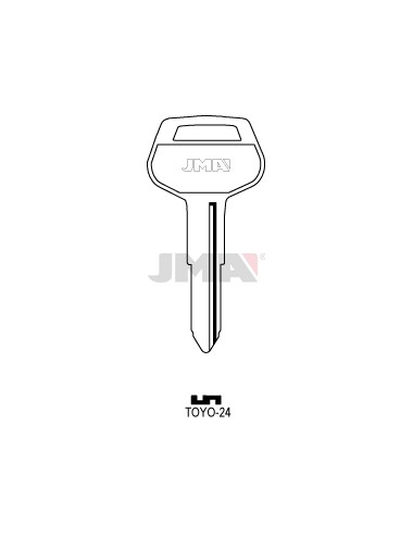 LLAVE JMA ACERO TOYO 24 (C)