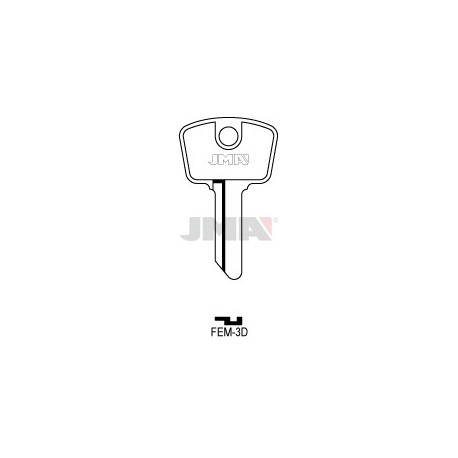 LLAVE JMA ACERO FEM 3D (C)
