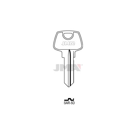 LLAVE JMA ACERO SAR 5D (C)
