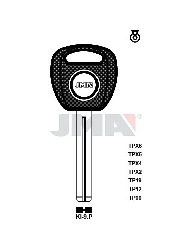 LLAVE JMA TP 00 KI 9.P