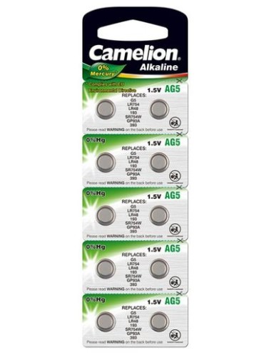 CAMELION PILA PLUS ALCALINA AG5 (BLIS 10 UDS)