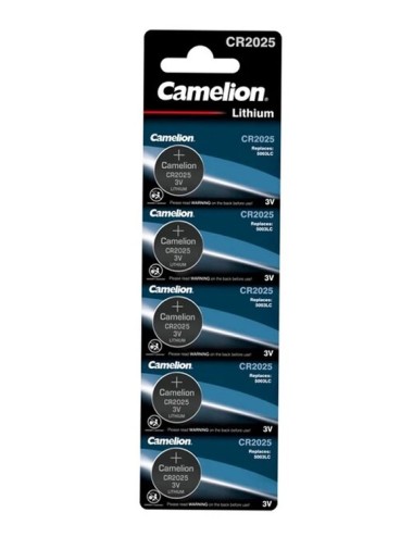 CAMELION PILA LITHIUM CR2025 (BLIS 5)