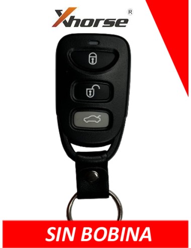 XH21RC - TELEMANDO XHORSE 3 BOTONES TIPO LLAVERO HYUNDAI SIN BOBINA