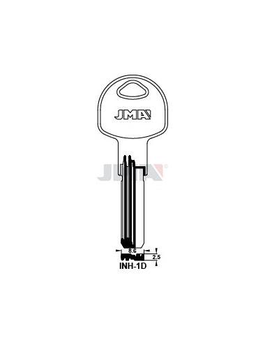 LLAVE JMA SEGUR. INH 1D