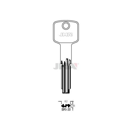 LLAVE JMA SEGUR. BRI 30