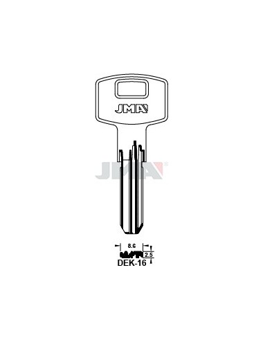 LLAVE JMA SEGUR. DEK 16