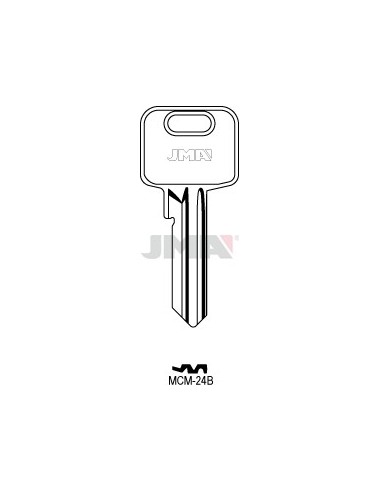 LLAVE JMA SEGUR. MCM 24 B