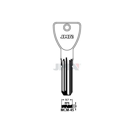 LLAVE JMA SEGUR. MCM 45