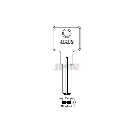 LLAVE JMA SEGUR. MGA 3 (MG10)