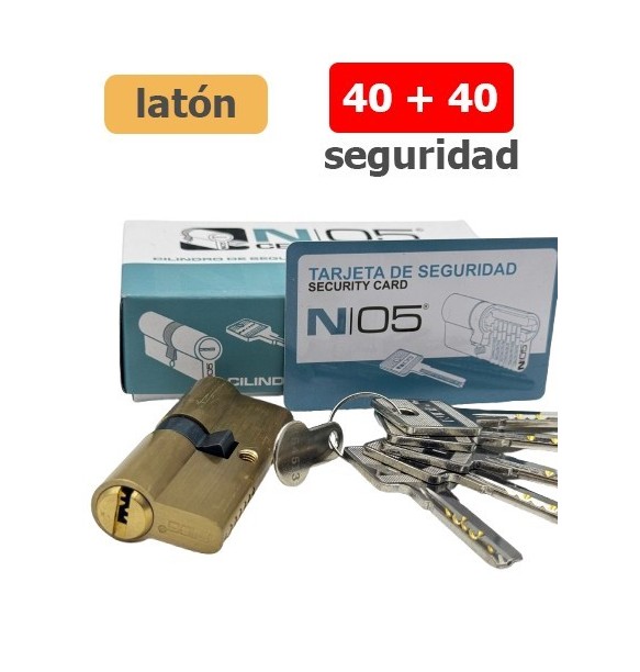 N05 CILINDRO SEGURIDAD LAT 40X40