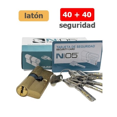 N05 CILINDRO SEGURIDAD LAT 40X40