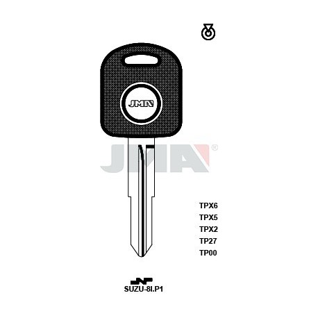 LLAVE JMA TP 00 SUZU 8I.P1