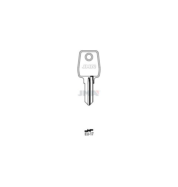 LLAVE JMA ACERO EU 17 (C)