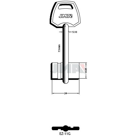 LLAVE JMA GORJA EZ 11G