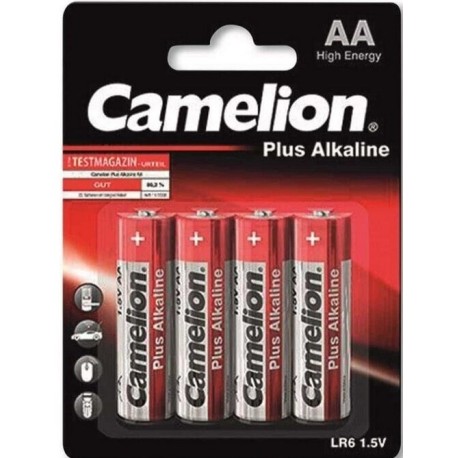 CAMELION PILA PLUS ALCALINA LR06 AA (BLIS 4)
