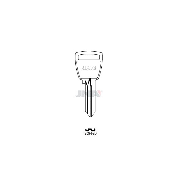 LLAVE JMA ACERO SOFI 2D (C)
