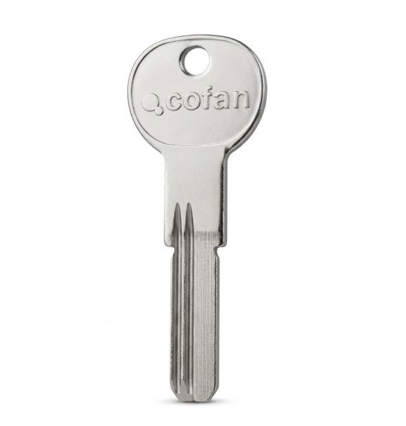 LLAVE ORIGINAL COFAN SEGURIDAD