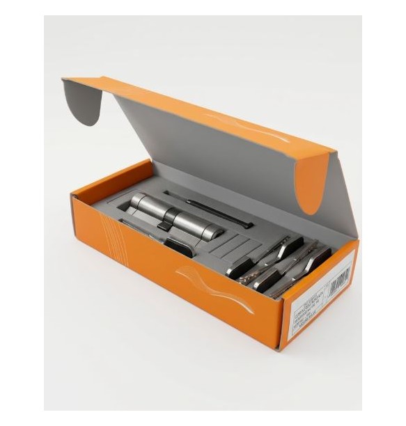 CILINDRO N ALTA SEGURIDAD -HS10- 30X30 NIQ -DOBLE EMBRAGUE-