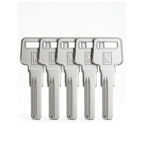 CILINDRO N SEGURIDAD 6700 40X40 NEGRO MATE
