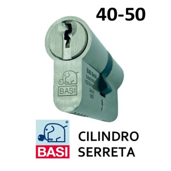 BASI CILINDRO SERRETA 45x50 NIQ  (MODULAR)