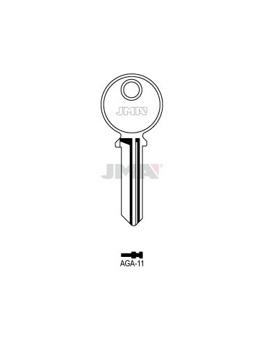 LLAVE JMA ACERO AGA 11 (C)