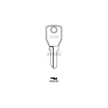 LLAVE JMA ACERO AGA 5D (B)