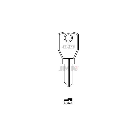 LLAVE JMA ACERO AGA 6I (B)
