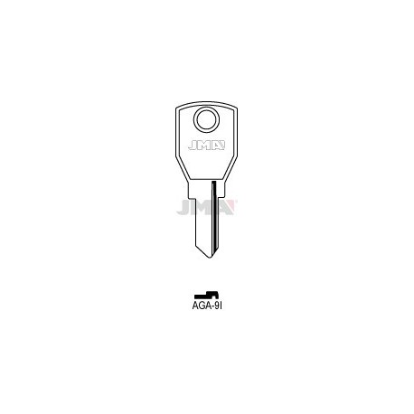 LLAVE JMA ACERO AGA 9I (B)