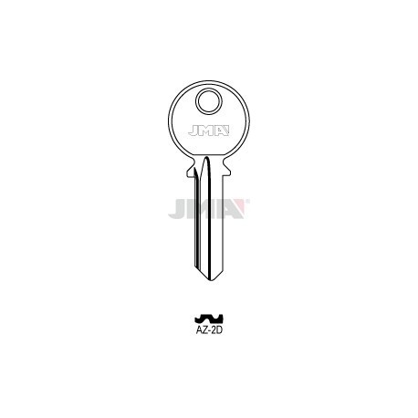 LLAVE JMA ACERO AZ 2D (B)