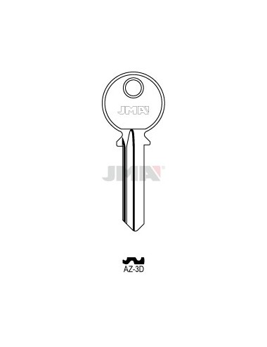 LLAVE JMA ACERO AZ 3D (B)