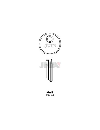 LLAVE JMA ACERO BAS 4 (C) (BASX)