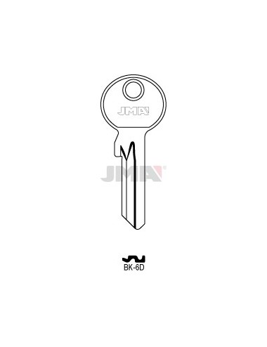 LLAVE JMA ACERO BK 6D (C)