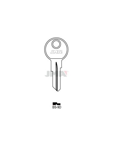 LLAVE JMA ACERO BS 9D (C) (CY64)