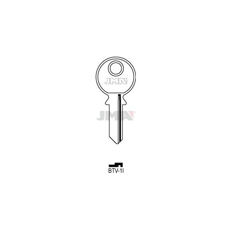 LLAVE JMA ACERO BTV 1I (B)