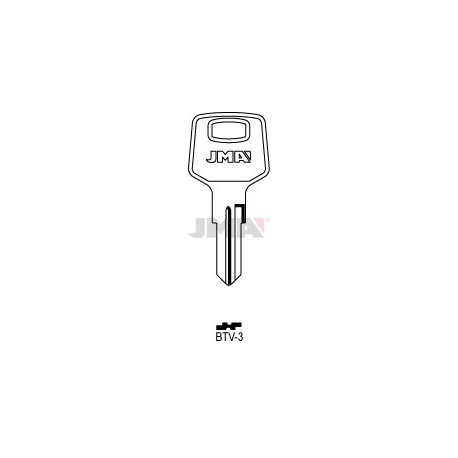 LLAVE JMA ACERO BTV 3 (B)