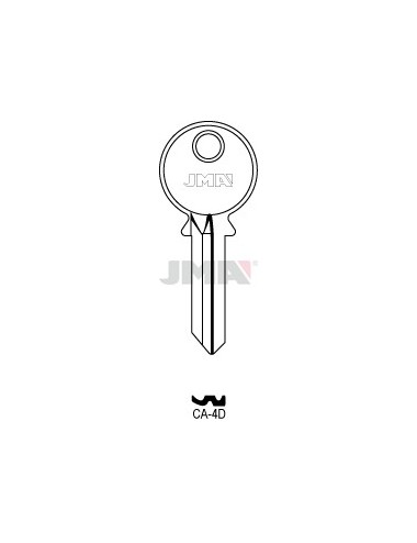 LLAVE JMA ACERO CA 4D (C)
